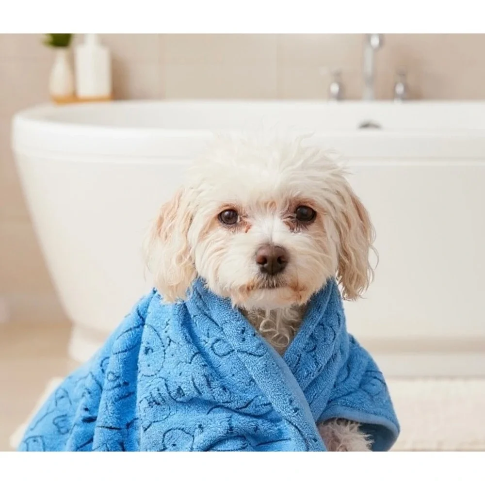 Toallas‎ de secado rápido para mascotas superabsorbente pequeño paquete de 3